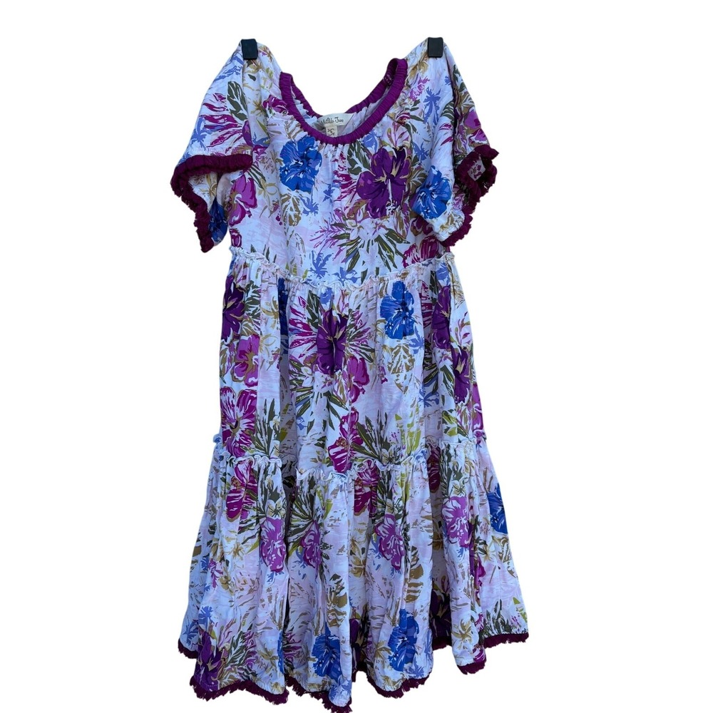 Matilda Jane Enchanted Garden Bird‎ of Paradise Dress, Sz 8